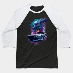 Summer Art DMC DeLorean Baseball T-Shirt
